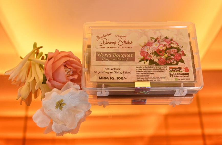 Floral Bouquet -50 grams - Premium Bambooless Dhoop Sticks