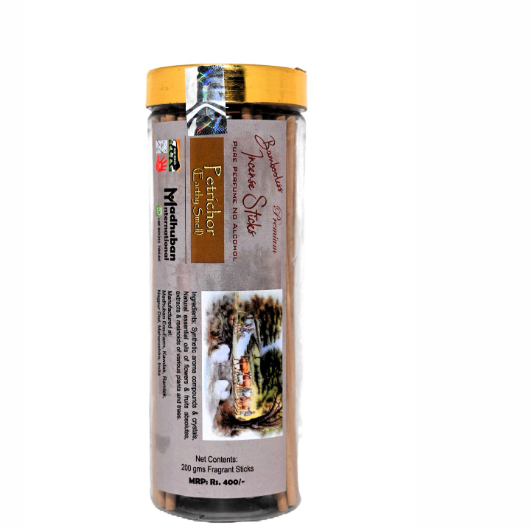 Petrichor - 200 Grams - Premium Bambooless Incense Sticks - Image 3